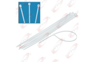 28" White Cable Ties Heavy Duty 165LB 9mm x 28" Long Zip Ties 